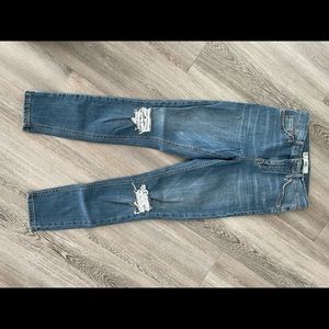 Topshop Distressed Jamie Jeans